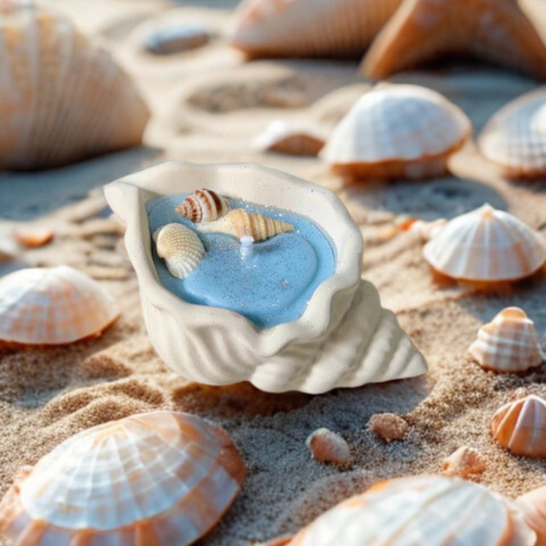 Ocean Shell Candle