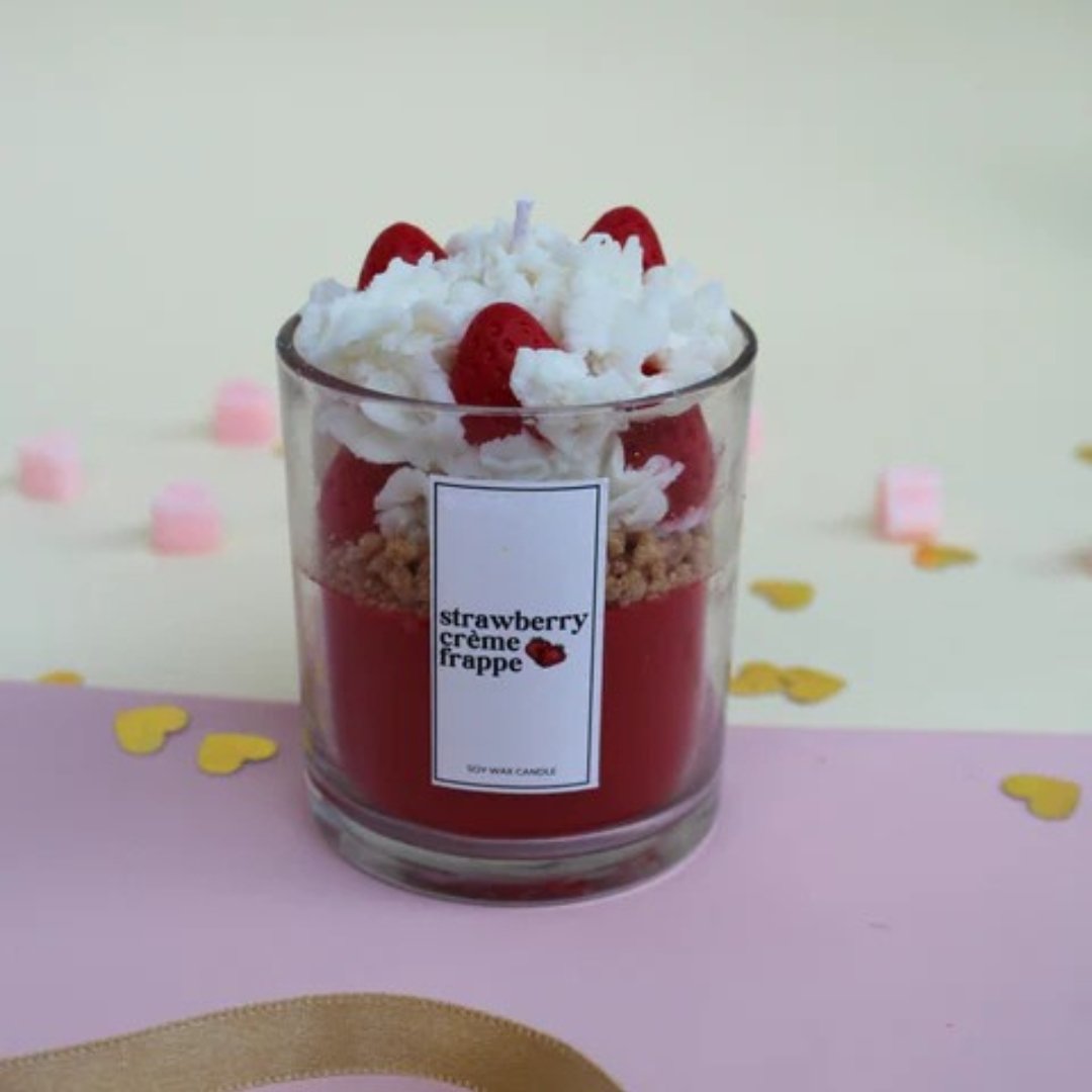 Strawberry Creme Frappe Candle