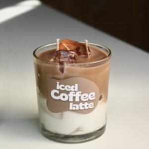Iced Coffee Latte Candle