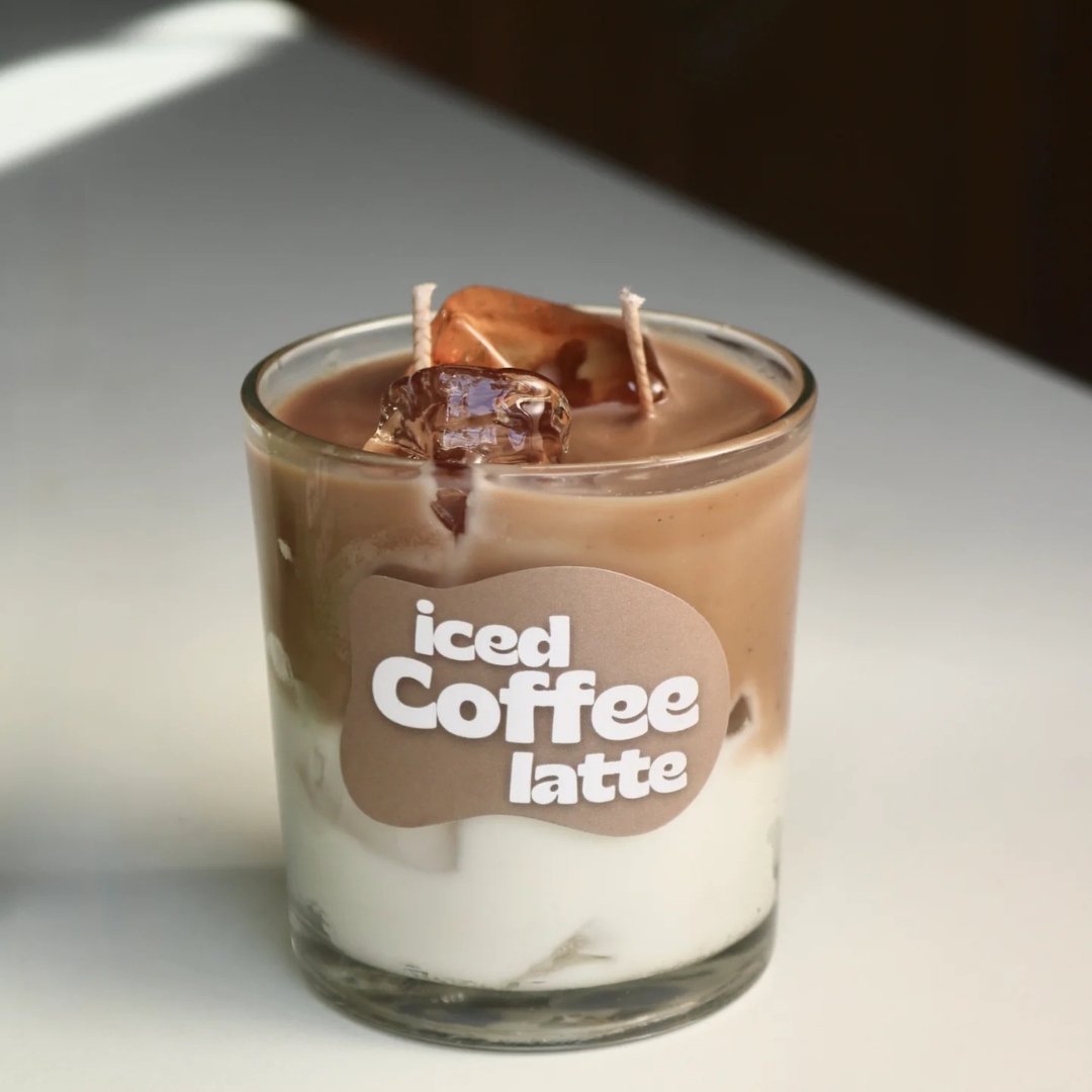 Iced Coffee Latte Candle